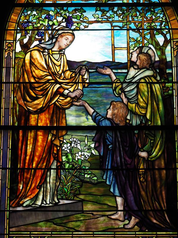 Hornell, New York (NY): Christ Episcopal Church: Adsit Memorial Window (1900)