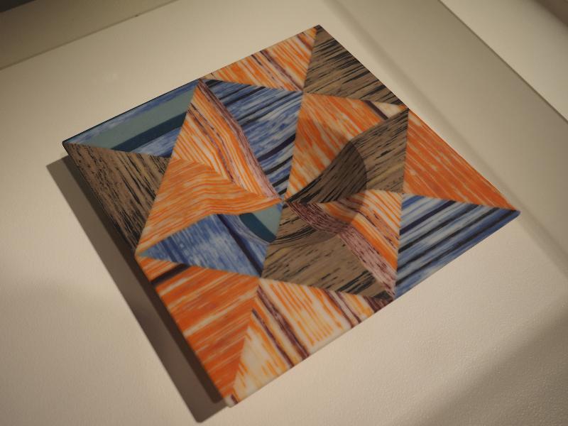 Corning, New York (NY): Corning Museum of Glass: Untitled 1-1996-#9 (1996, Klaus Moje)