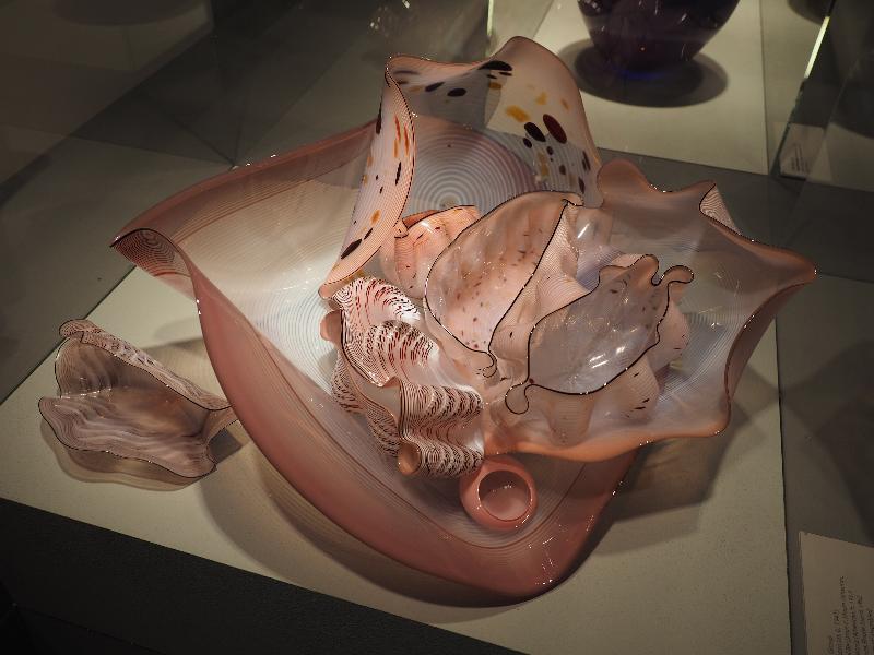 Corning, New York (NY): Corning Museum of Glass: Macchia Seaform Group (1982, Dale Chihuly)
