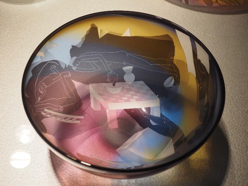 Corning, New York (NY): Corning Museum of Glass: Stay at Home (1986, Ann Wolff)
