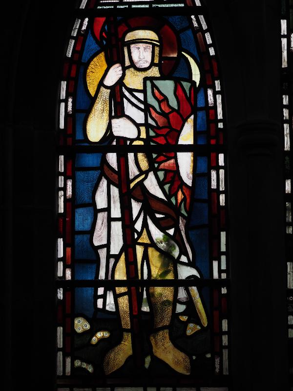 Scarborough, England: St Martin-on-the-Hill: Joshua (1862, Peter Paul Marshall)