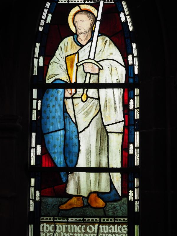 Scarborough, England: St Martin-on-the-Hill: St Paul (1872, Burne-Jones)