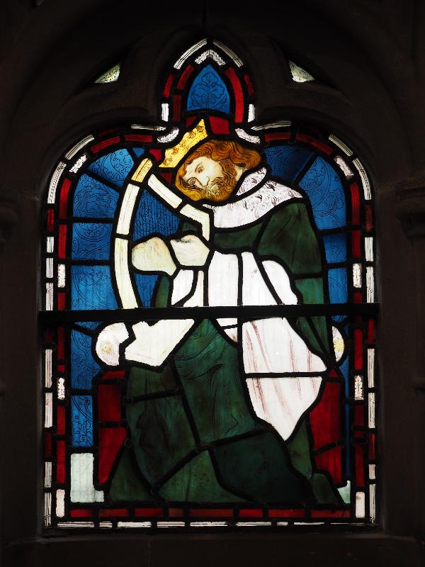 Scarborough, England: St Martin-on-the-Hill: King David (1862, William Morris)