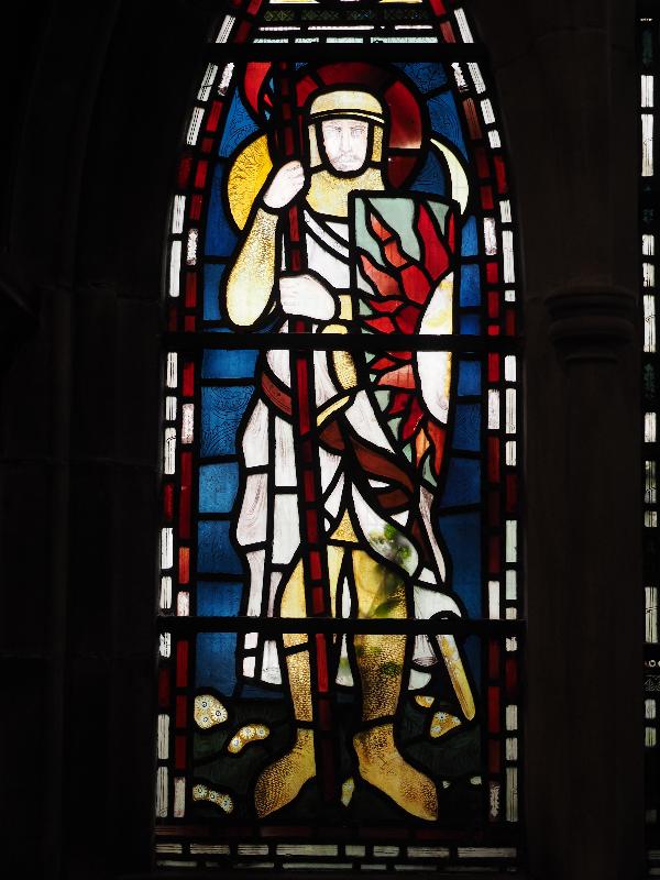 Scarborough, England: St Martin-on-the-Hill: Joshua (1862, Peter Paul Marshall)