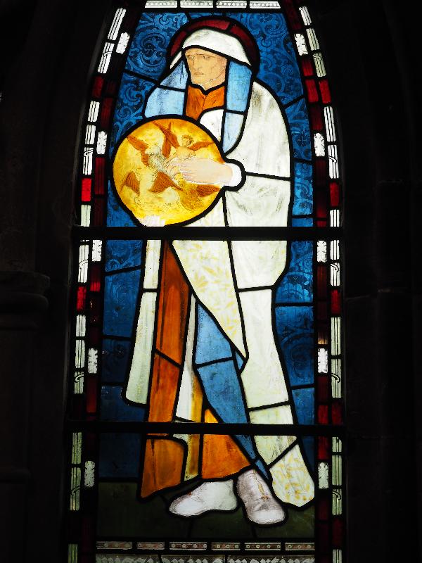 Scarborough, England: St Martin-on-the-Hill: Ezekiel (1872, Burne-Jones)