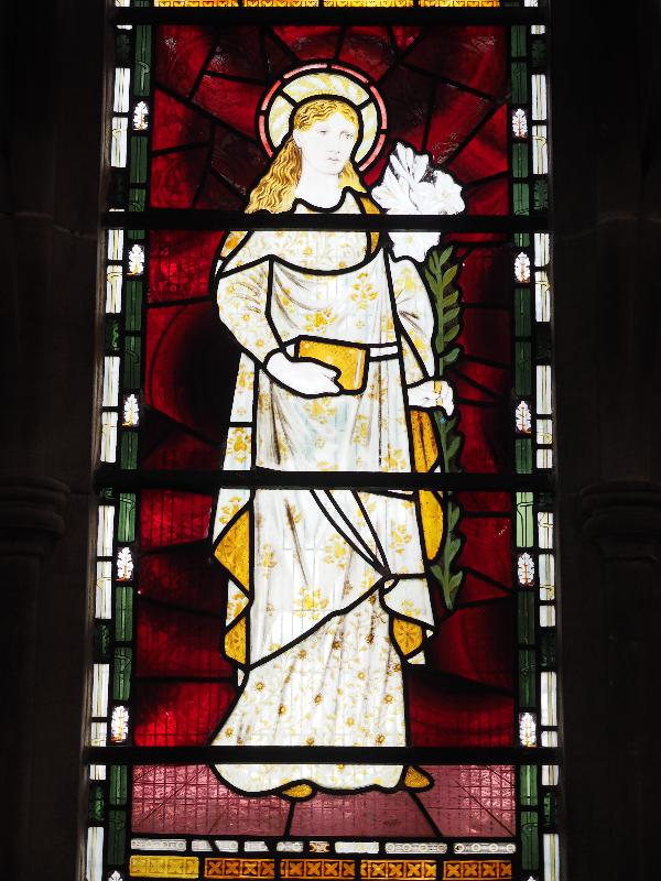 Scarborough, England: St Martin-on-the-Hill: St Mary the Virgin (1868, Burne-Jones)
