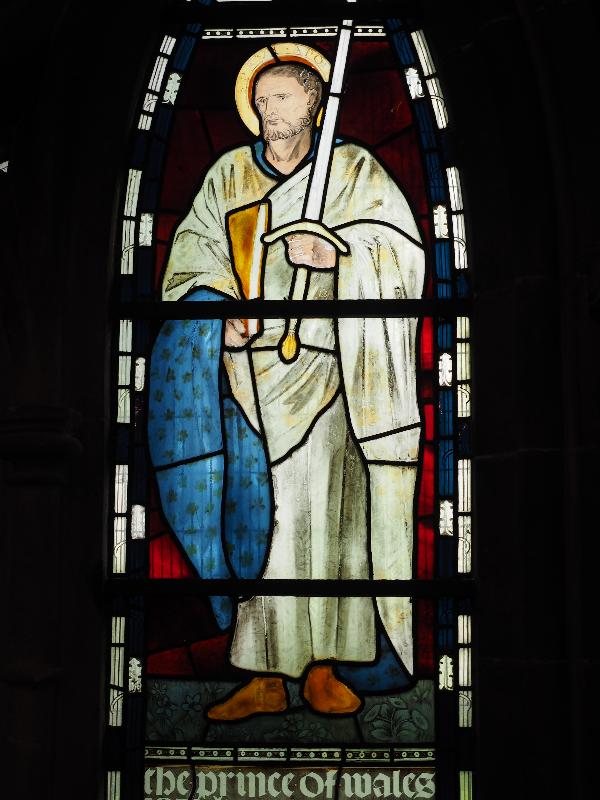 Scarborough, England: St Martin-on-the-Hill: St Paul (1872, Burne-Jones)