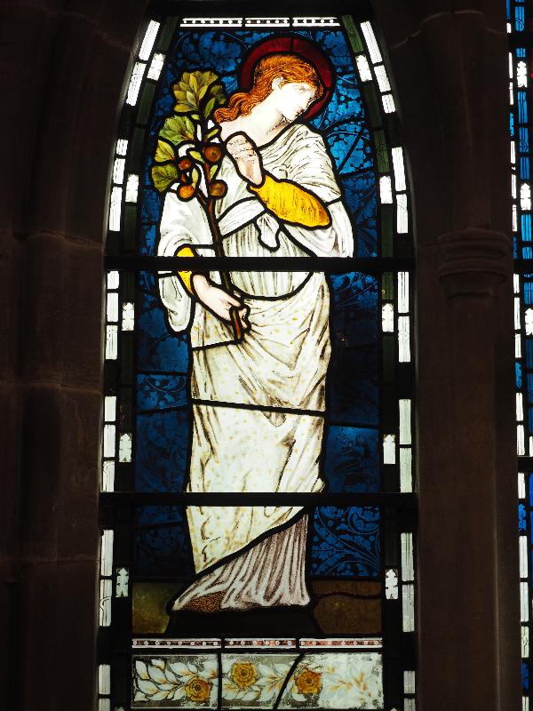 Scarborough, England: St Martin-on-the-Hill: St Dorothea (1873, Burne-Jones)