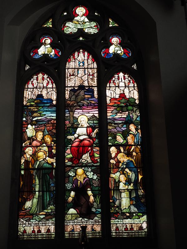 Scarborough, England: South Cliff Methodist Church: Sermon on the Mount (1913)