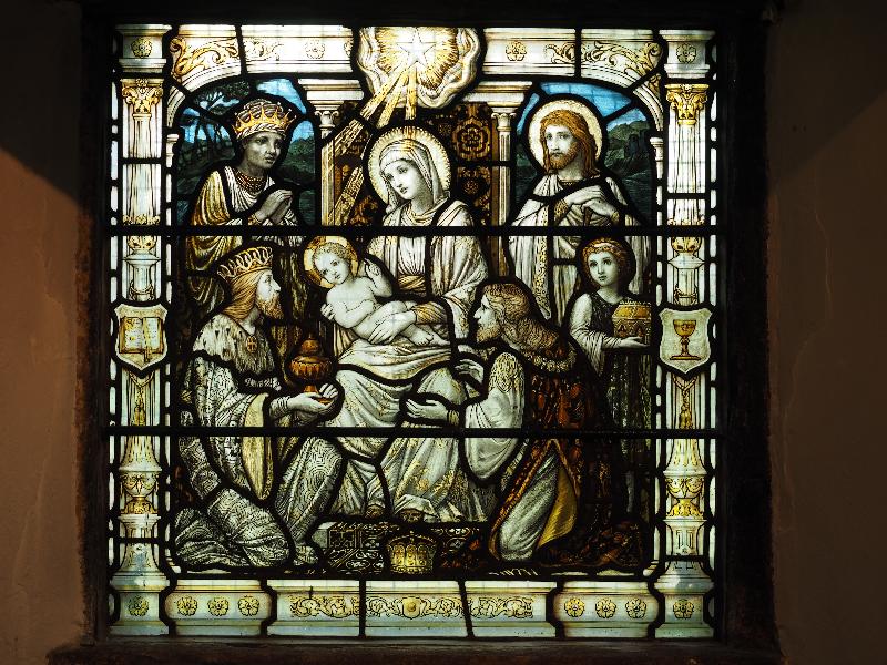 Buxton, England: Church of St Anne: Adoration of the Magi