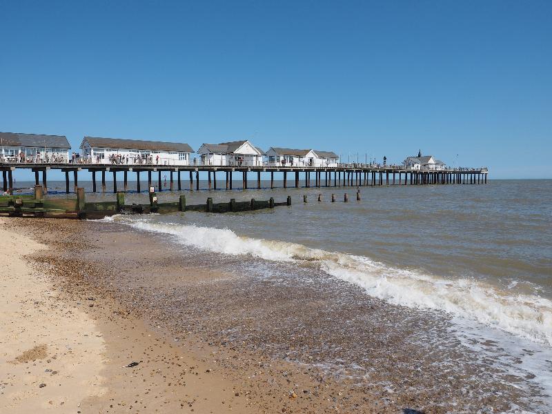 Southwold, England: pier: view