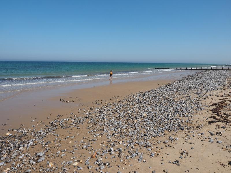 Cromer, England: beach: view
