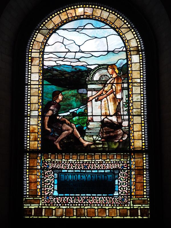 Stockbridge, Massachusetts (MA): St Paul's Church: Field Memorial Window (1885, Tiffany)