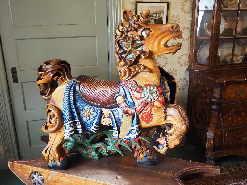 Stockbridge, Massachusetts (MA): Red Lion Inn: rocking horse