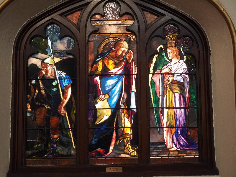Pittsfield, Massachusetts (MA): St Stephen's Episcopal Church: The Conversion of Cornelius (Mary Tillinghast)
