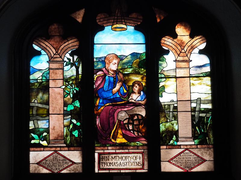 Pittsfield, Massachusetts (MA): St Stephen's Episcopal Church: The Lord is my Shepherd (Mary Tillinghast)