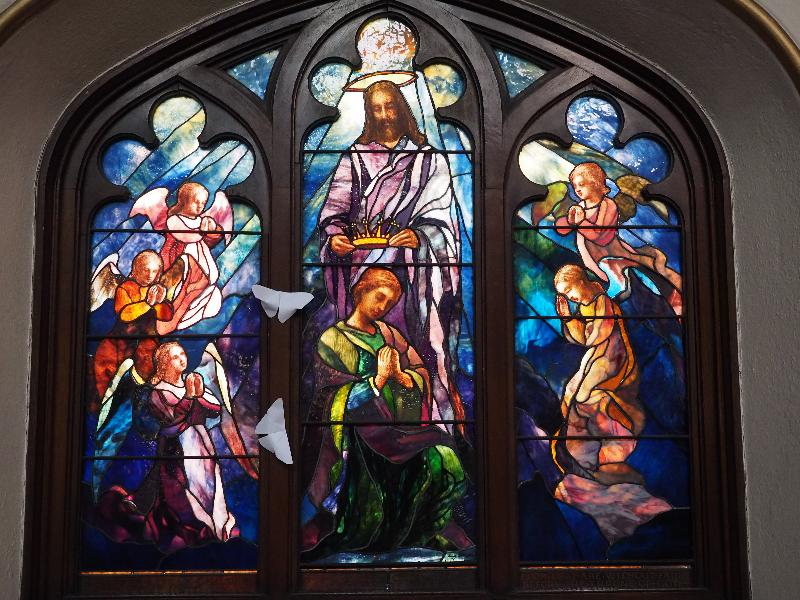 Pittsfield, Massachusetts (MA): St Stephen's Episcopal Church: The Crown of Life (Mary Tillinghast)