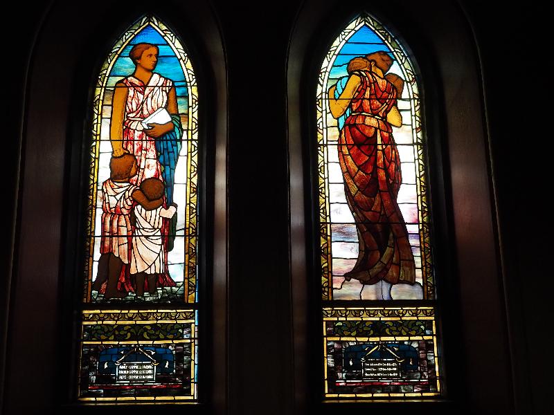 Pittsfield, Massachusetts (MA): First Church of Christ: Harding Memorial Window (Ezra Prentice Treadwell)