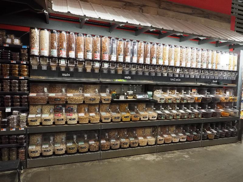 Northampton, Massachusetts (MA): River Valley Co-op: nuts and dried fruit