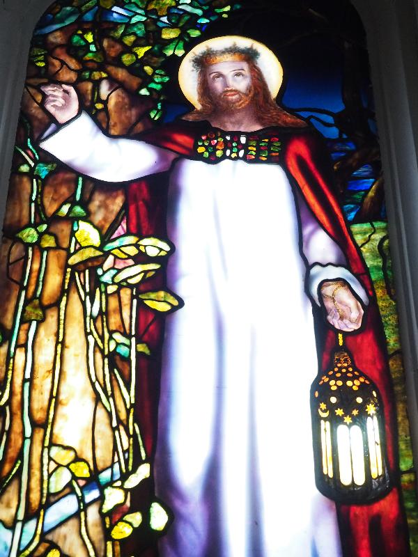 Troy, New York (NY): St Joseph's Church: Christ Knocking at the Door