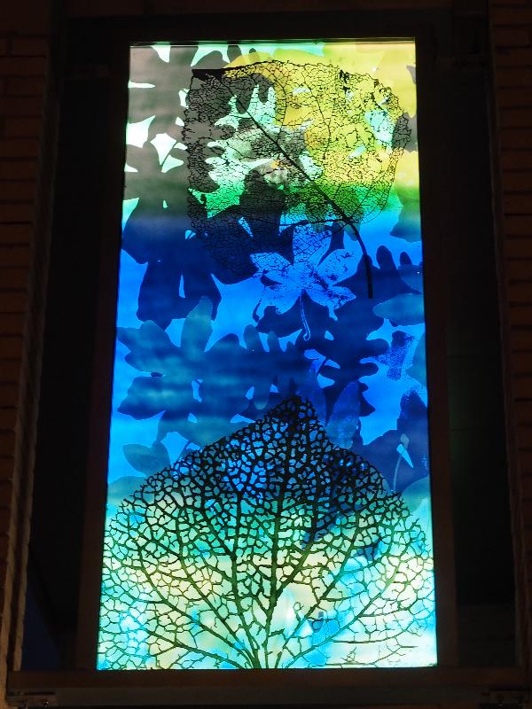 Cambridge, England: Cambridge Community Church: Summer (2016, Four Seasons, artist Sarah Galloway)