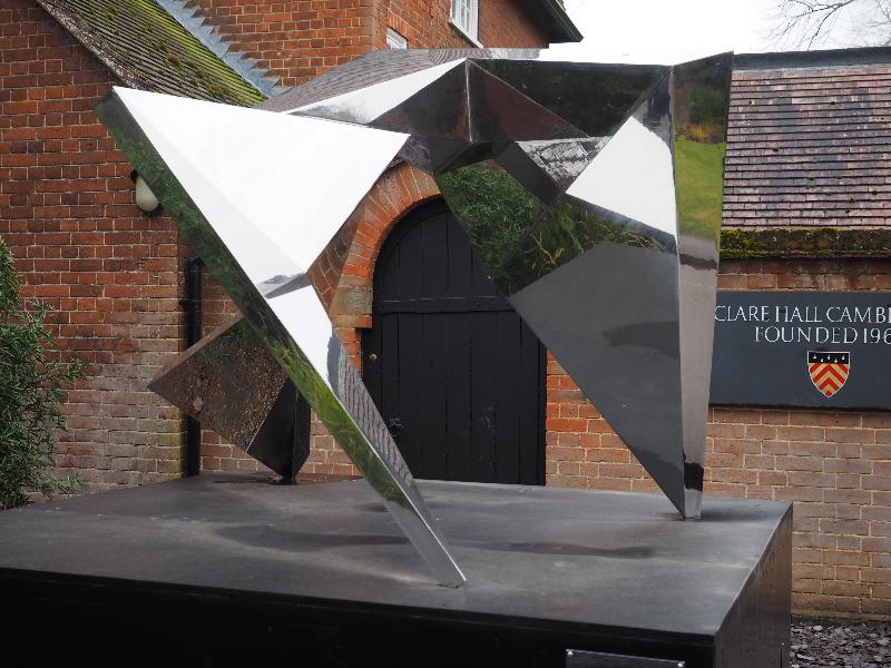 Cambridge, England: Clare Hall: Triangulum (2016, John Sydney Carter)