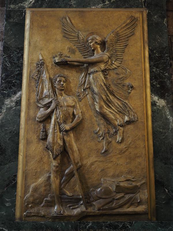 Edinburgh, Scotland: St Giles' Cathedral: Great War Memorial (1924, Henry Snell Gamley)