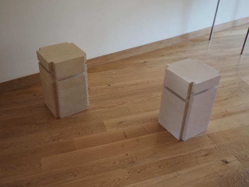 Cambridge, England: Jesus College: Untitled (Rachel Whiteread, Sculpture in the Close 2017)