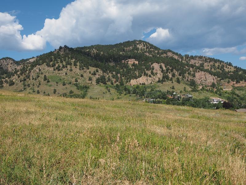 Boulder, Colorado (CO): Chautauqua Trail: view northwest