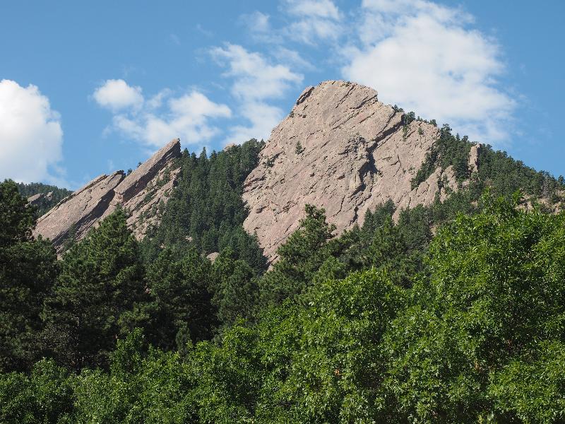 Boulder, Colorado (CO): Chautauqua Trail: Flatirons 1 and 2