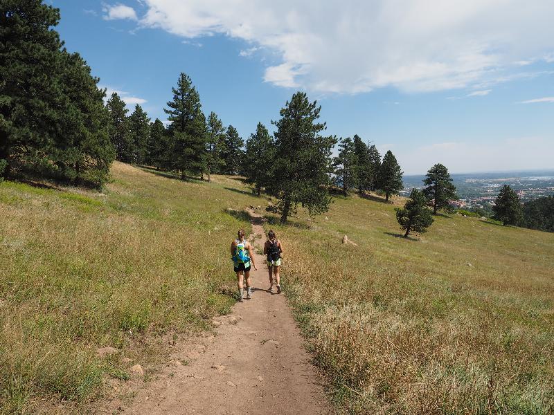 Boulder, Colorado (CO): Bluebell Trail: view along trail