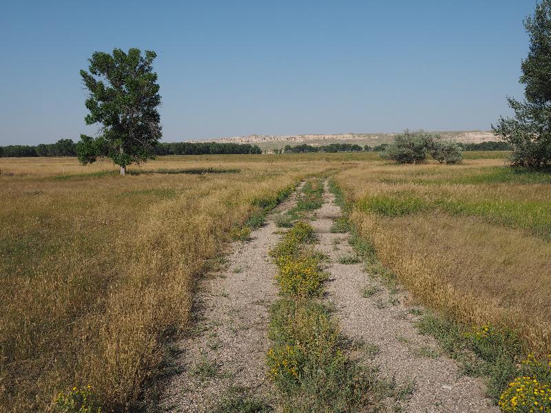 Glendo, Wyoming (WY): Route 319: view east