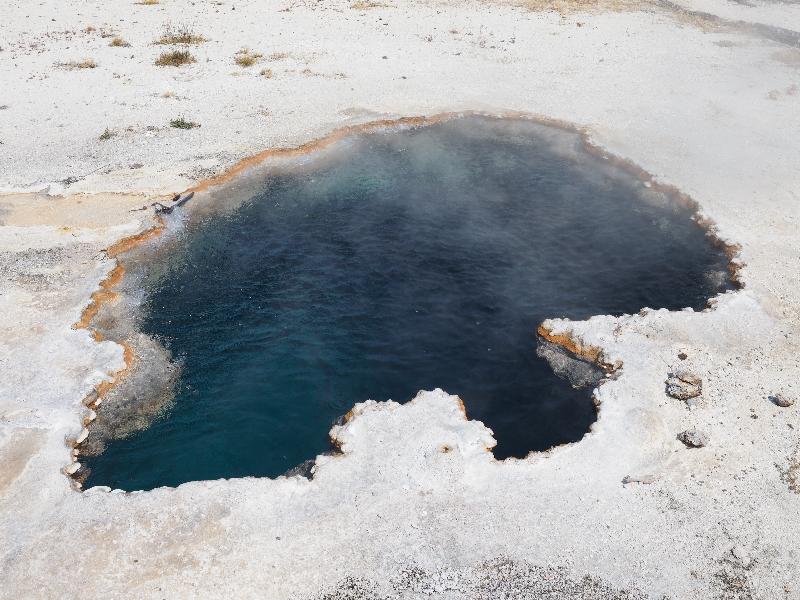 Yellowstone National Park, Wyoming (WY): Firehole Lake Drive: Surprise Pool