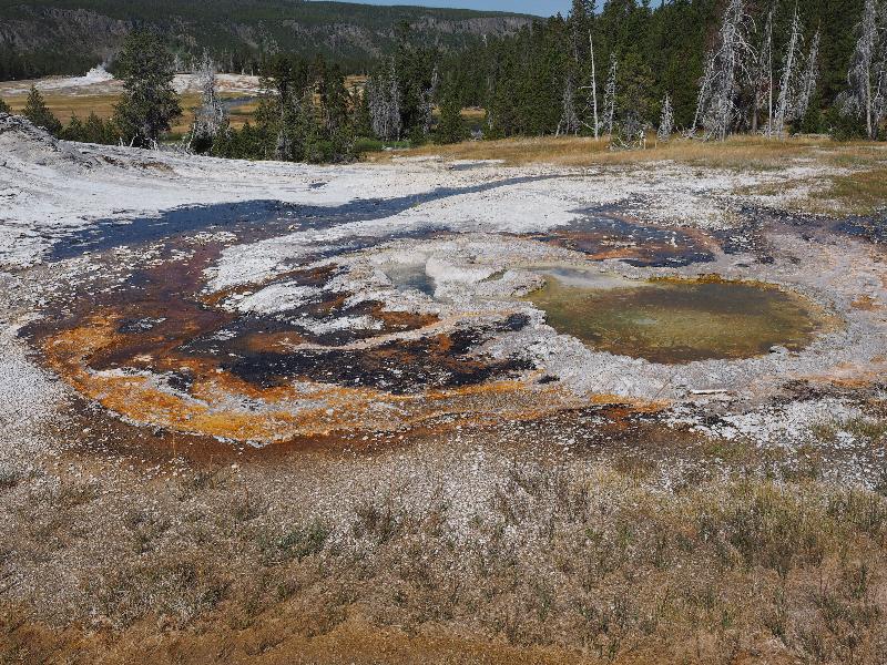 Yellowstone National Park, Wyoming (WY): Upper Geyser Basin: Goggles Spring