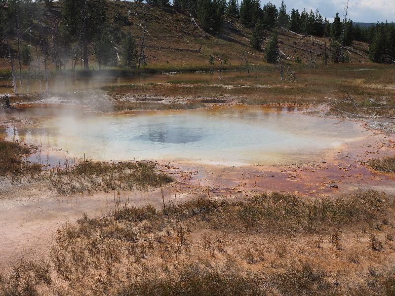 Yellowstone National Park, Wyoming (WY): Upper Geyser Basin: Marathon Pool
