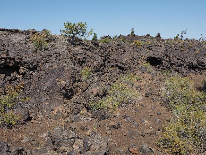 Craters Of The Moon National Monument, Idaho (ID): Devil's Orchard Trail: view