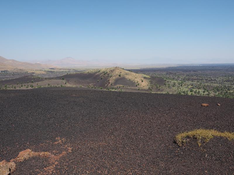Craters Of The Moon National Monument, Idaho (ID): Inferno Cone: view from top of Paisley Cone