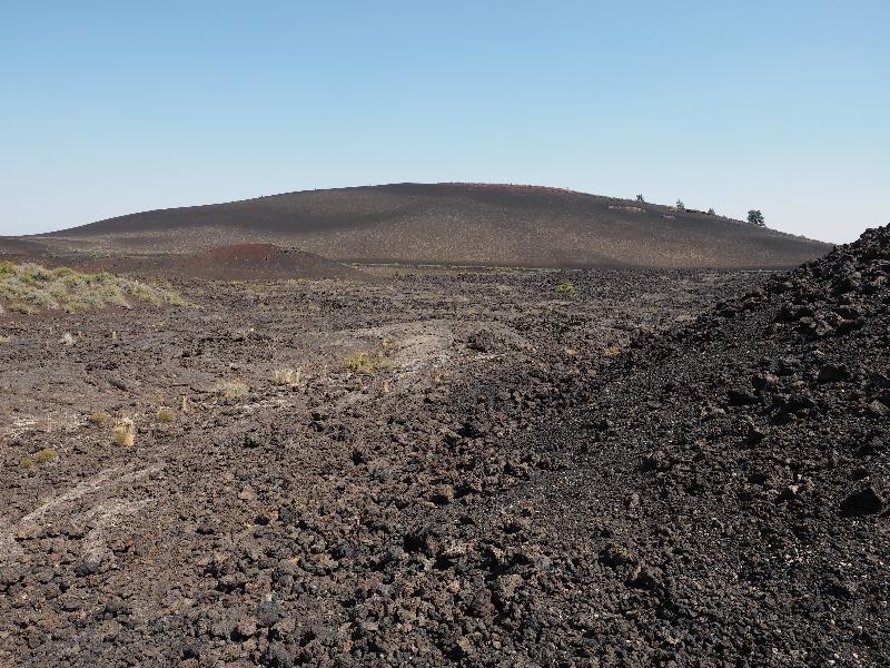 Craters Of The Moon National Monument, Idaho (ID): Splatter Cones: view of Inferno Cone