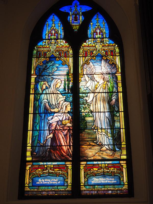 Salt Lake City, Utah (UT): Cathedral Church of St. Mark: Thompson Memorial Window, Resurrection (1936, Tiffany Studios)