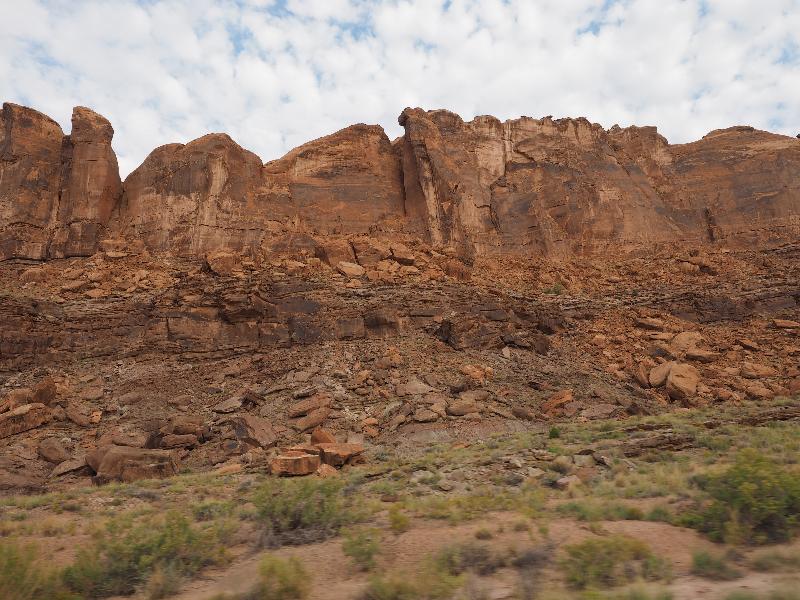 near Canyonlands National Park, Utah (UT): Route 313: canyon rocks