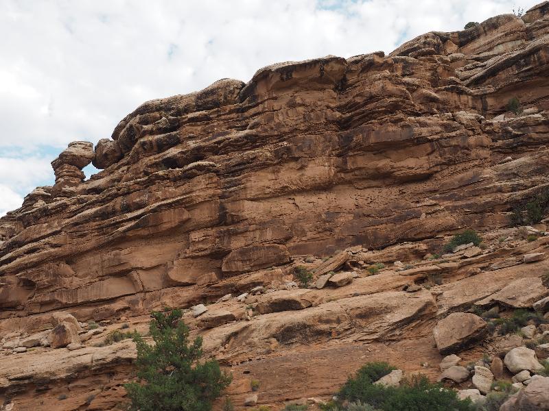 near Canyonlands National Park, Utah (UT): Route 313: canyon rocks