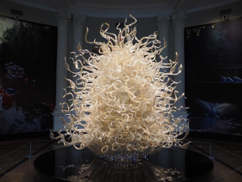 Bronx, New York (NY): New York Botanical Garden: Palazzo Ducale Tower (1996, Dale Chihuly)