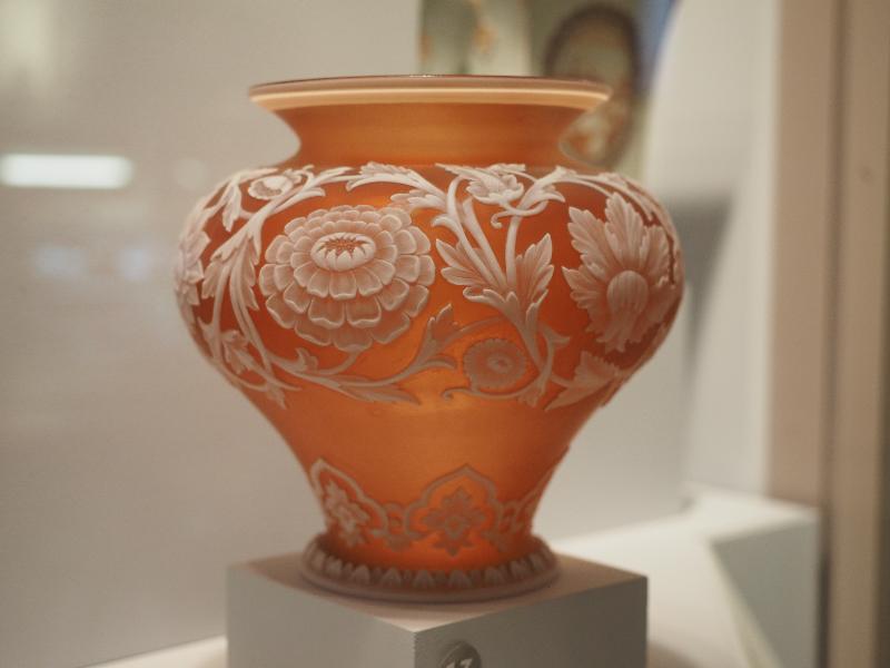Portland, Maine (ME): Portland Museum of Art: Vase (probably Thomas Webb & Sons)