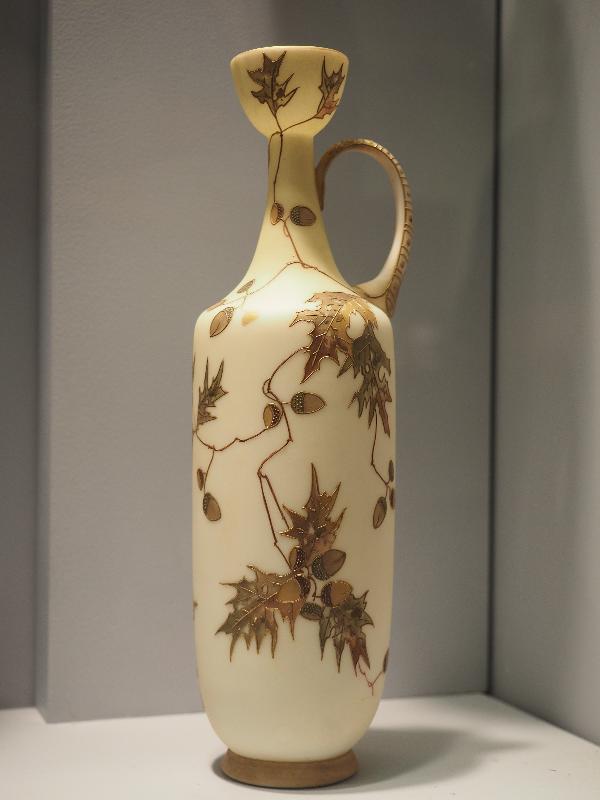 Portland, Maine (ME): Portland Museum of Art: Ewer (1890-1895, Mount Washington Glass Company)