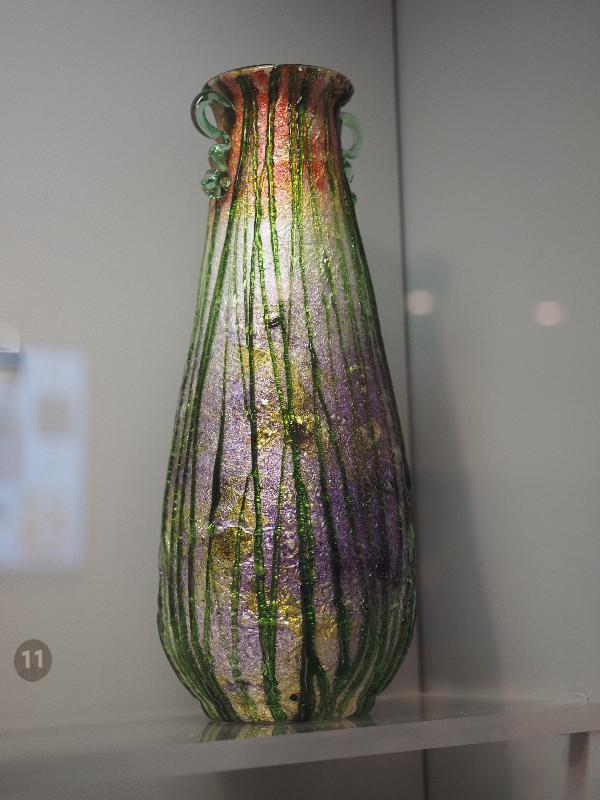 Portland, Maine (ME): Portland Museum of Art: Vase (ca. 1900, Stevens & Williams)
