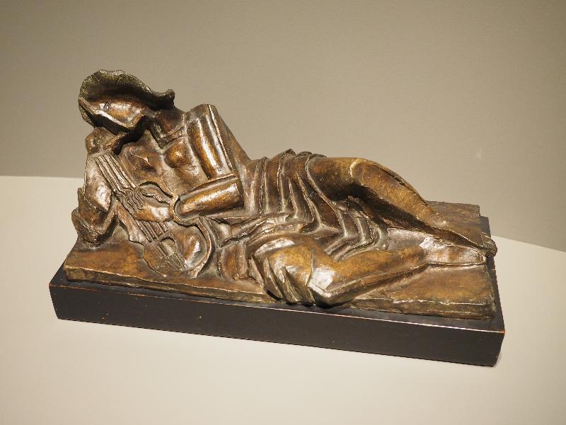 Portland, Maine (ME): Portland Museum of Art: Musician at Rest (1965, Ossip Zadkine)