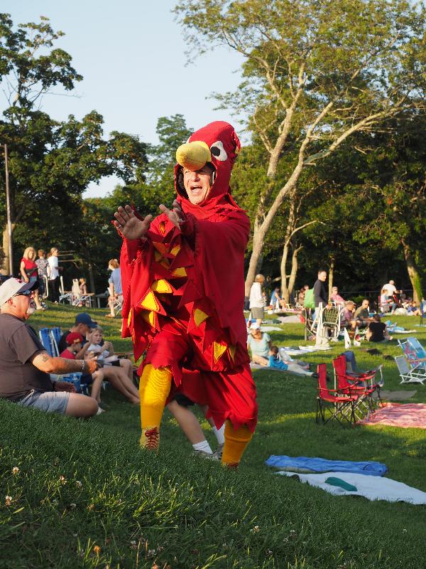 Orleans, Massachusetts (MA): Eldredge Park: mascot, Orleans Firebirds