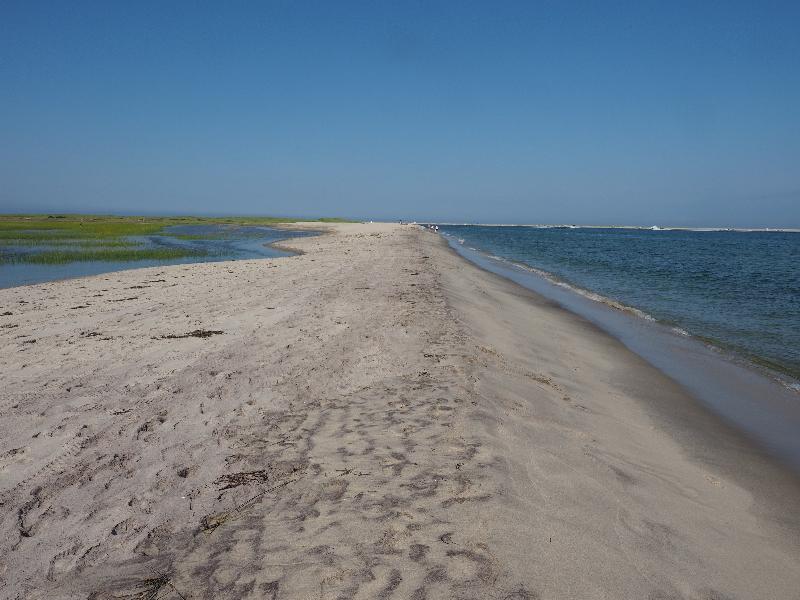 Chatham, Massachusetts (MA): beach: view north