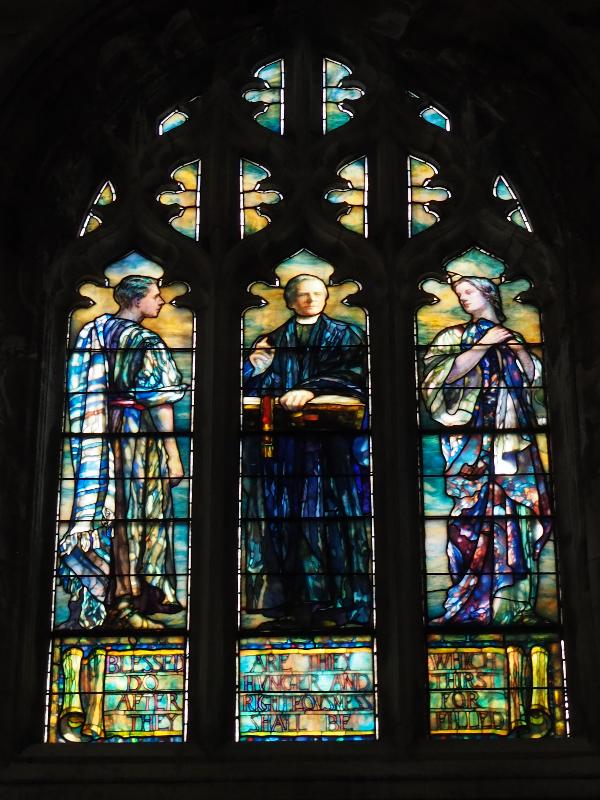 Fairhaven, Massachusetts (MA): Unitarian Memorial Church: Blessed are they which do hunger and thirst (1906, Robert Reid)