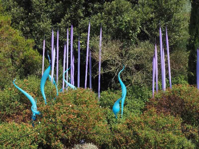 London, England: Kew Gardens: Neodymium Reeds and Turquoise Marlins